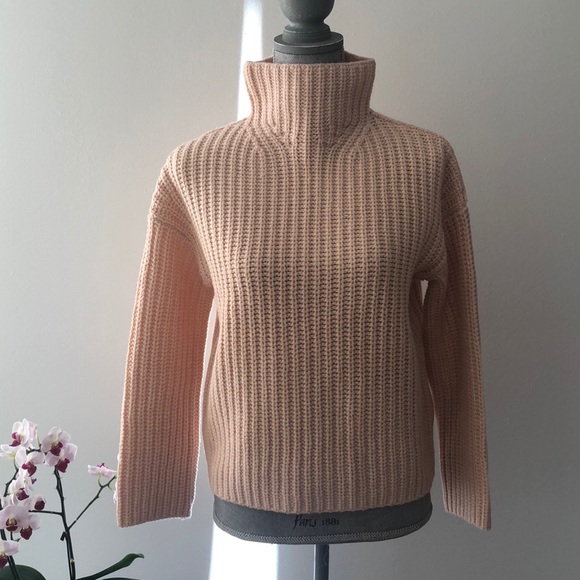 Vince Sweaters - Vince Chunky Knit Mock-Neck Sweater